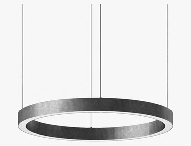 Люстра Light Ring Horizontal D90 Nickel от дизайнера Massimo Castagna