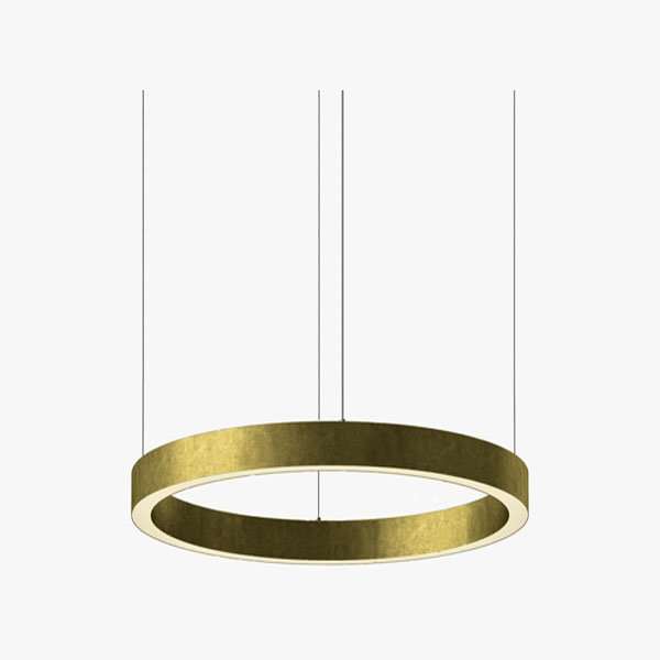 Люстра Light Ring Horizontal D60 Brass от дизайнера Massimo Castagna