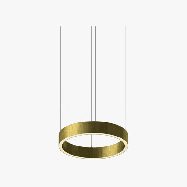Люстра Light Ring Horizontal D30 Brass от дизайнера Massimo Castagna