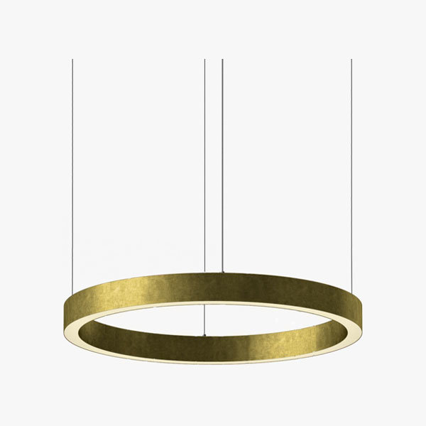 Люстра Light Ring Horizontal D70 Brass от дизайнера Massimo Castagna