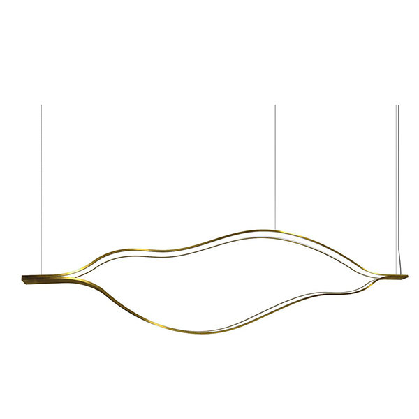 Люстра Tape Light L180 Brass от дизайнера Massimo Castagna