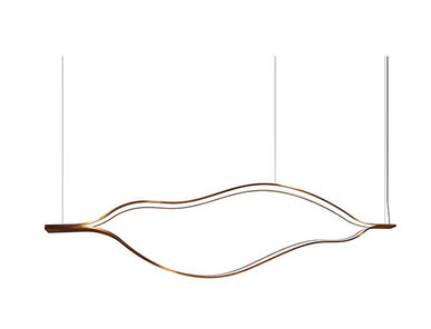 Люстра Tape Light L140 Copper от дизайнера Massimo Castagna