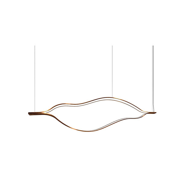 Люстра Tape Light L100 Copper от дизайнера Massimo Castagna