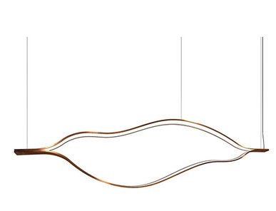 Люстра Tape Light L180 Copper от дизайнера Massimo Castagna