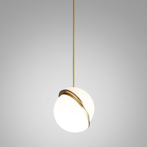 Светильник подвесной Crescent Light D25 Gold от дизайнера Lee Broom