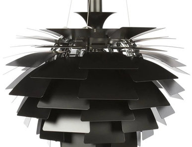 Люстра PH Artichoke Black D80 от дизайнера Poul Henningsen