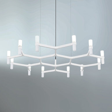 Люстра Crown Plana Mega White L110 от дизайнерской студии Jahs+Laub