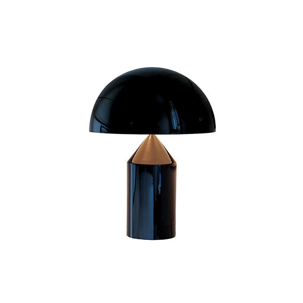 Настольная лампа Atollo Black D25 от дизайнера Vico Magistretti