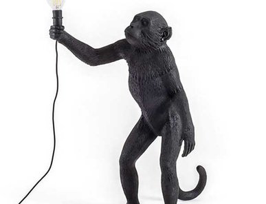 Торшер Monkey Black Floor Lamp фабрики Seletti