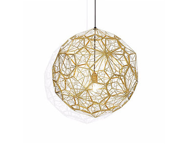Светильник Etch Web Gold D50 от дизайнера Tom Dixon