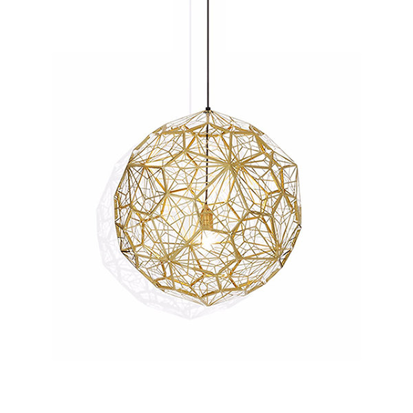 Светильник Etch Web Gold D50 от дизайнера Tom Dixon