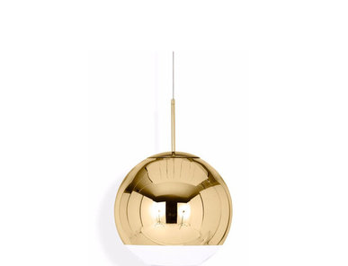 Светильник Mirror Ball Gold D15 от дизайнера Tom Dixon