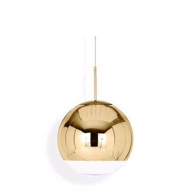 Светильник Mirror Ball Gold D20 от дизайнера Tom Dixon