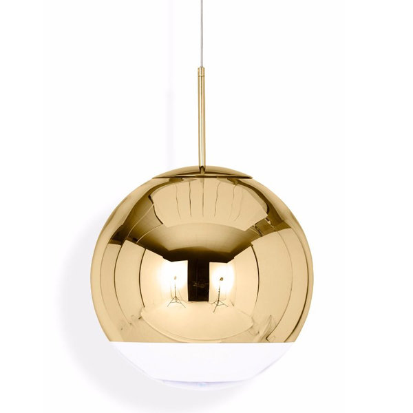 Светильник Mirror Ball Gold D30 от дизайнера Tom Dixon