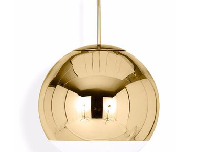 Светильник Mirror Ball Gold D35 от дизайнера Tom Dixon