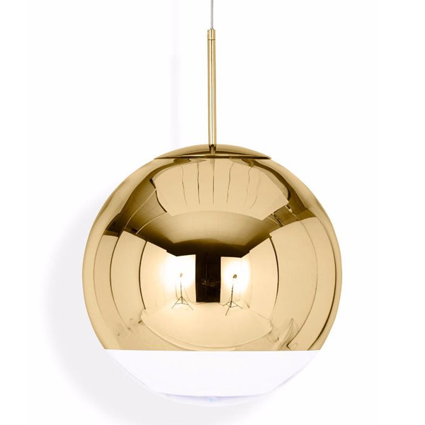 Светильник Mirror Ball Gold D35 от дизайнера Tom Dixon