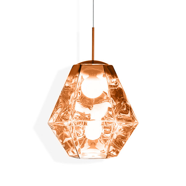 Светильник Cut Tall Pendant Copper от дизайнера Tom Dixon