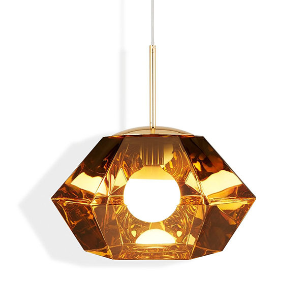 Светильник Cut Short Pendant Gold от дизайнера Tom Dixon