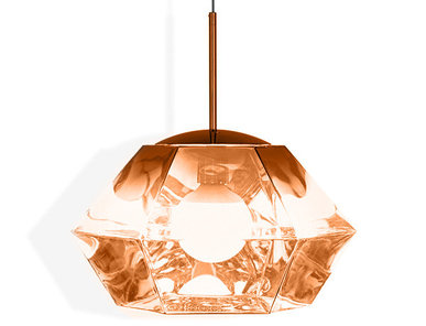 Светильник Cut Short Pendant Copper от дизайнера Tom Dixon