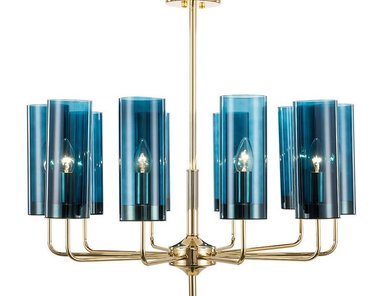 Люстра Glass Tube Chandelier 10 от дизайнера Hans-Agne Jakobsson