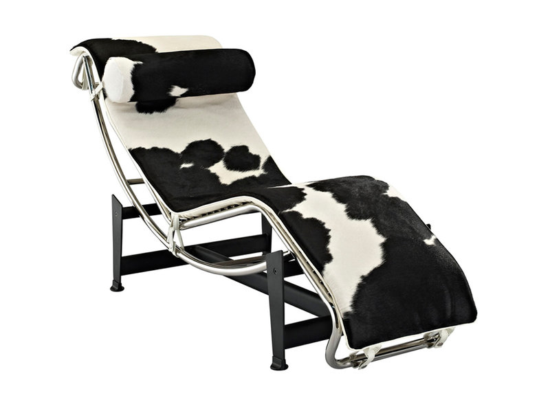 Кресло-шезлонг Le Corbusier Style Chaise Lounge LC4 Pony от дизайнера LE CORBUSIER
