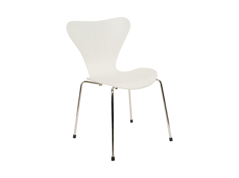 Стул Style Series 7 Chair белый клен от дизайнера Arne Jacobsen