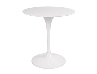 Стол Tulip Table белый Top MDF D70 глянцевый от дизайнера EERO SAARINEN