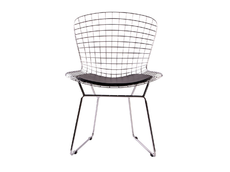 Стул Wire Side Chair черный от дизайнера HARRY BERTOIA