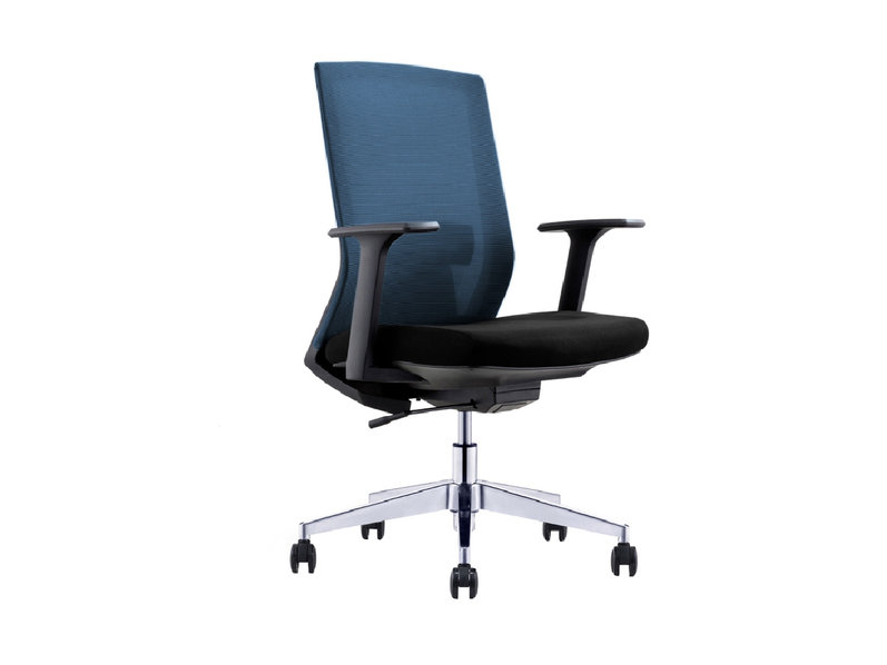 Офисное кресло для персонала Genova темно-синяя сетка от дизайнера NIKE AO