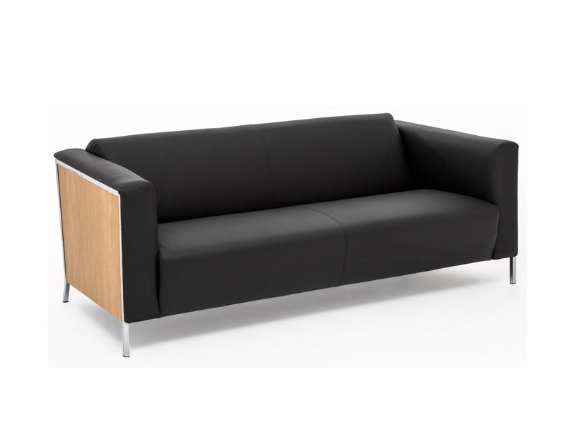 Кожаный диван Vispo Wood (Дуб Флоре) от дизайнерской студии Profoffice