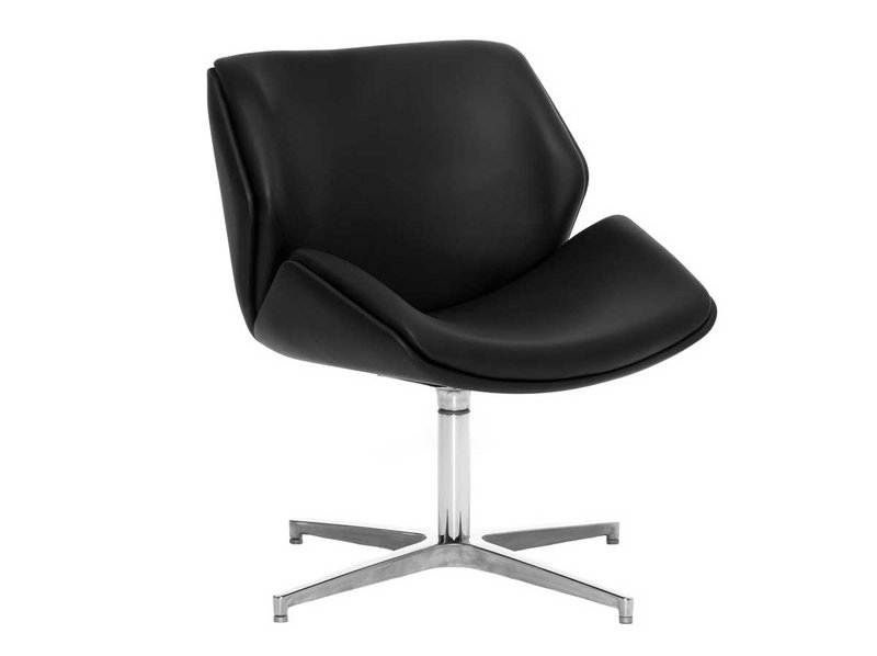 Кресло для переговорных Charm Lounge черное от дизайнерской студии Profoffice