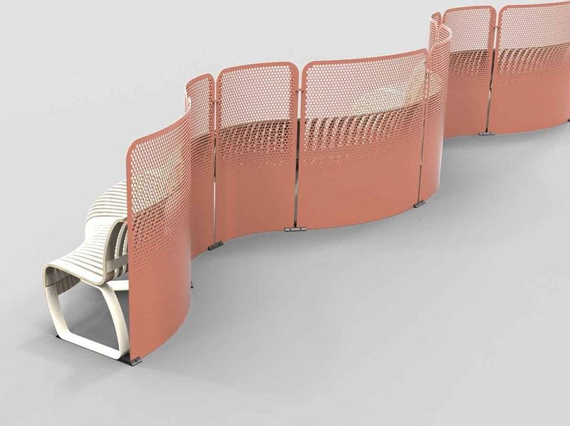 Акустическая перегородка RADIUS DIVIDER фабрики GREEN FURNITURE CONCEPT