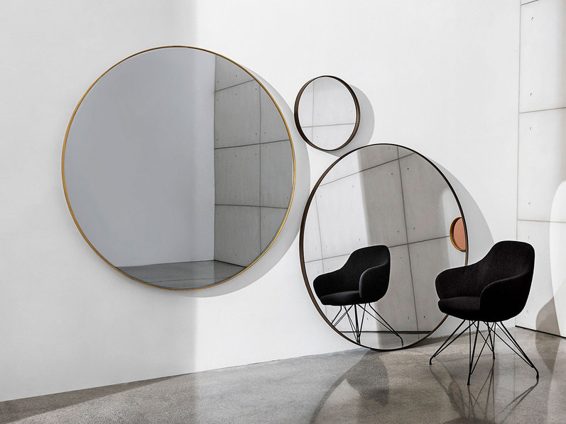 Итальянское зеркало VISUAL ROUND фабрики SOVET