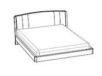 Кровать TRENDY 160 см