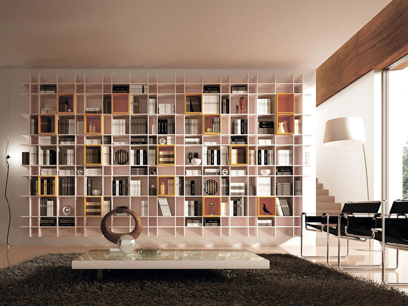 Итальянский книжный шкаф LIBRERIA 05 фабрики KIKO