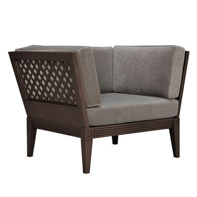 Итальянское кресло QUADRATL фабрики JANUS ET CIE