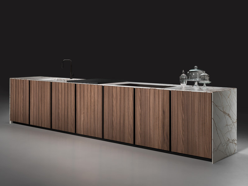 Итальянская кухня KU45 STRIPE фабрики KEY CUCINE