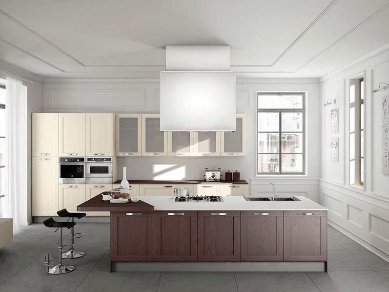 Итальянская кухня SORRENTO 02 фабрики AERRE CUCINE