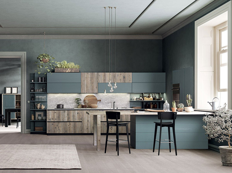 Итальянская кухня Atelier - English Kitchen фабрики CALLESELLA