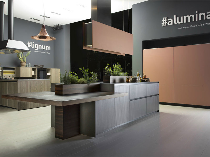 Итальянская кухня ALUMINA фабрики COMPREX
