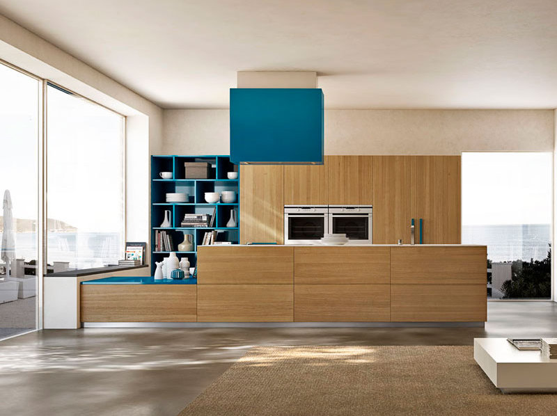 Итальянская кухня Essenza 03 фабрики MOD'Art Cucine