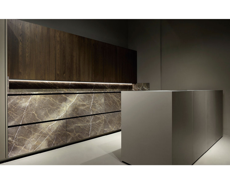 Итальянская кухня ATELIER 2.0 фабрики MINOTTI CUCINE