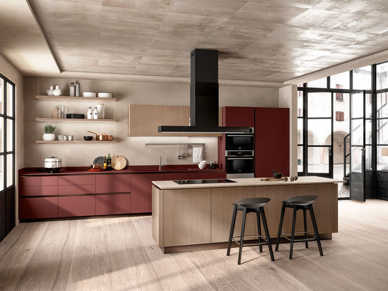 Итальянская кухня LiberaMente 05 фабрики SCAVOLINI