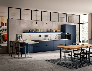 Итальянская кухня LiberaMente 07 фабрики SCAVOLINI