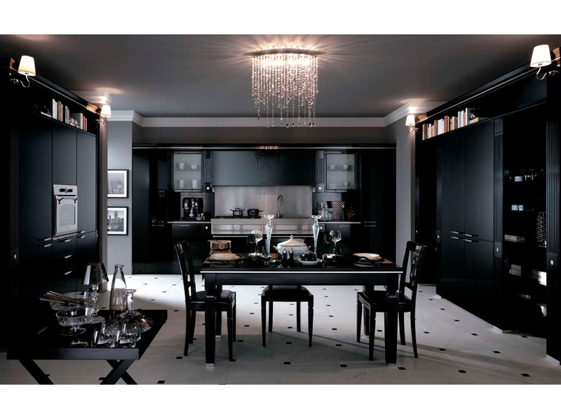 Итальянская кухня Baccarat 01 фабрики SCAVOLINI