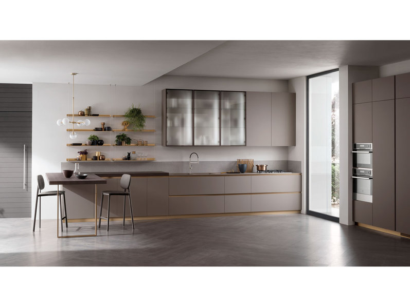 Итальянская кухня DeLinea 07 фабрики SCAVOLINI