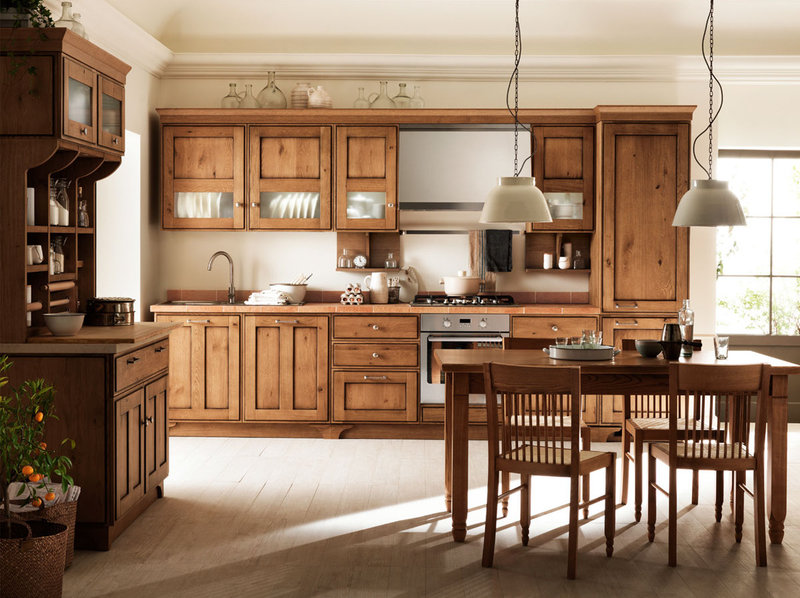 Итальянская кухня Favilla 09 фабрики SCAVOLINI