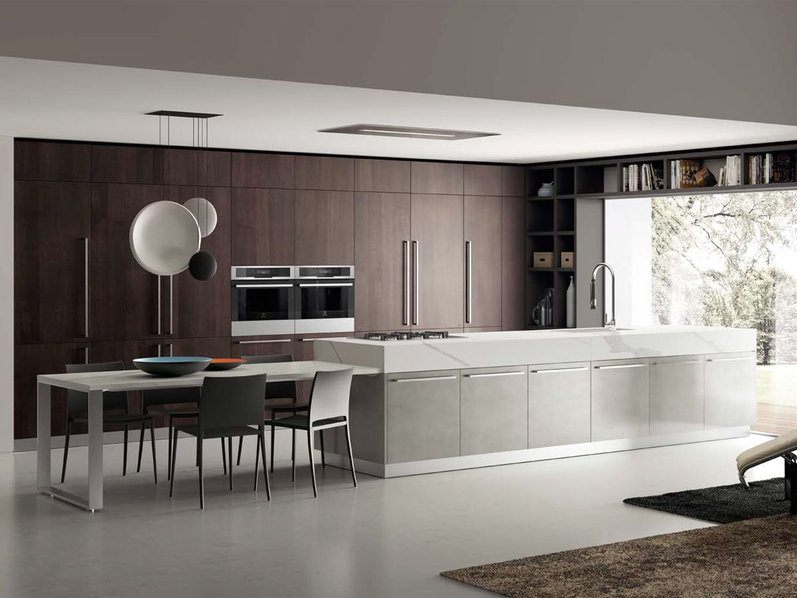 Итальянская кухня Mood 11 фабрики SCAVOLINI