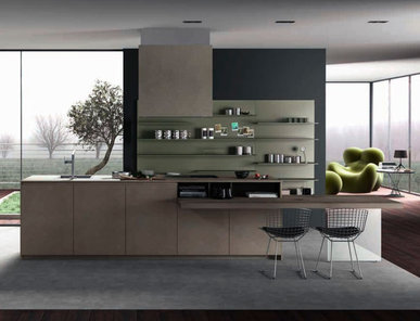 Итальянская кухня G30 03 фабрики Tre.O Kitchens