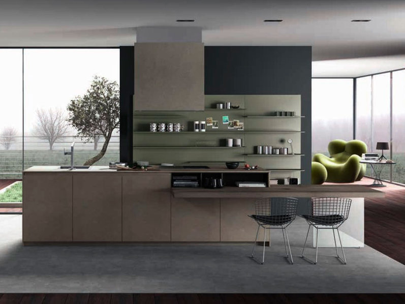 Итальянская кухня G30 03 фабрики Tre.O Kitchens